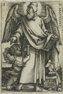 São Mateus, de Os Quatro Evangelistas de Hans Sebald Beham