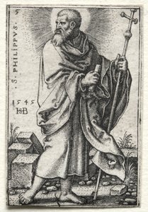 São Filipe, 1545-1546. de Hans Sebald Beham