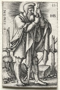 São Simão, 1545-1546. de Hans Sebald Beham