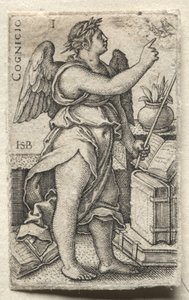 O Conhecimento de Deus e as Sete Virtudes Cardeais de Hans Sebald Beham