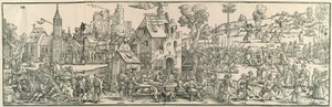 A Grande Feira da Aldeia de Hans Sebald Beham