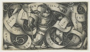 O Pequeno Buffoon de Hans Sebald Beham
