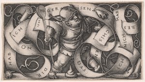 O Pequeno Bufão de Hans Sebald Beham
