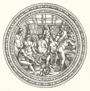 O banho das mulheres de Hans Sebald Beham
