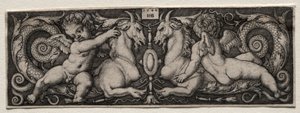 Dois Génios de Hans Sebald Beham