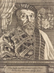 Pancraz von Freyberg Hohenschau, 1553. de Hans Sebald Lautensack