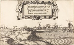 Vista de Nuremberg do leste [seção esquerda], 1552.