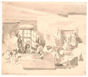 Vacinação em uma escola de Hans Smidth