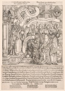 Maximiliano Apresentado por Seus Santos Padroeiros ao Todo-Poderoso, 1519.