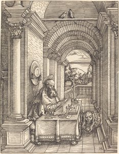 Escrito de São Jerônimo de Hans Springinklee