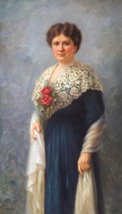 Retrato de uma senhora de Hans Stalzer