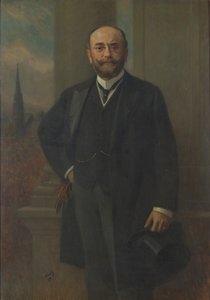 O Presidente da Câmara de Viena, Dr. Richard Weiskirchner de Hans Temple
