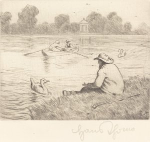 Excursão Calma de Hans Thoma