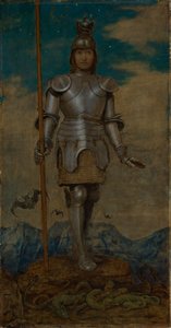 O Santo Cavaleiro Jorge de Hans Thoma