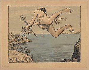 Mercúrio em Voo, p. 76 de Hans Thoma