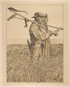 Dois ceifeiros de Hans Thoma