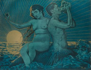 Triton e Nereide, 1895