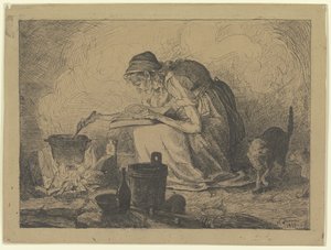 Cozinha das bruxas de Hans Thoma