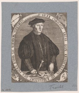 Portret van Christoph II Kreß von Kressenstein de Hans Troschel