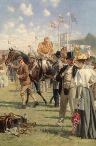 O Vencedor (óleo no painel) de Hans W. Schmidt