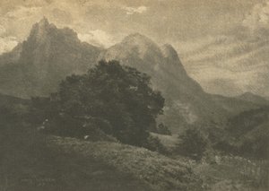 Trabalho de câmera: paisagem montanhosa de Hans Watzek
