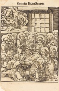 Morte da Virgem de Hans Wechtlin I