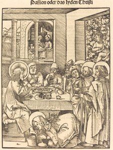 Maria Madalena lavando os pés de Cristo de Hans Wechtlin I
