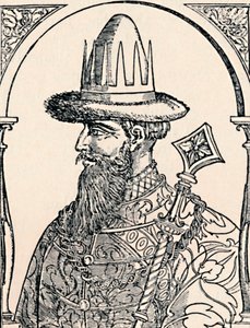 O czar Ivan, o Terrível, 1590, 1903 de Hans Wengel