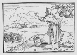 Habacuque Reclamação da Iniqüidade da Terra, Habacuque I, 2 de Hans after Holbein the Younger