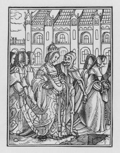 A Dança da Morte de Holbein: A Imperatriz de Hans after Holbein the Younger