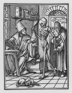 A dança da morte de Holbein: o médico