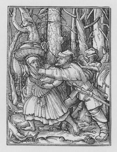 Dança da Morte de Holbein: The Robber de Hans after Holbein the Younger