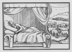 Faraós Dois Sonhos, Gênesis, XLI, 8 de Hans after Holbein the Younger
