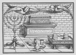 A Arca, a Misericórdia, os Querubins, a Mesa e o Candelabro, Êxodo XXV, 21, 22