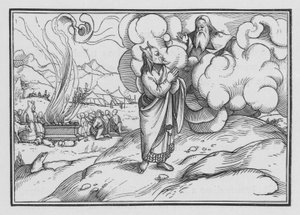 As Ofertas Queimadas, Levítico 1, 2 de Hans after Holbein the Younger