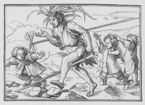 A Corrupção Geral da Humanidade, Salmo LIII, 1 de Hans after Holbein the Younger
