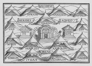A Ordem das Tribos em Suas Barracas e nas Suas Marchas, Números II, 2 de Hans after Holbein the Younger