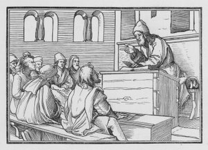 A profecia de Amós, Amós I 1 de Hans after Holbein the Younger