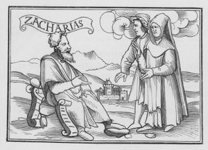 Zacarias Exorta ao Arrependimento, Zacarias I, 3 de Hans after Holbein the Younger