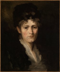 Retrato da menina zur Westen de Hans von Marées