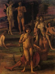 Alemão: Goldenes Zeitalter I Idade de Ouro I de Hans von Marées