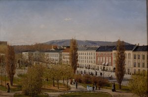 Rua Karl Johans de Harald B. Hansen