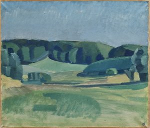 Paisagem perto de Bistrup de Harald Giersing