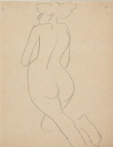 Modelo visto de costas de Harald Giersing