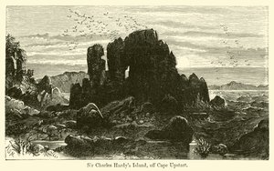 Ilha de Sir Charles Hardy, perto de Cape Upstart
