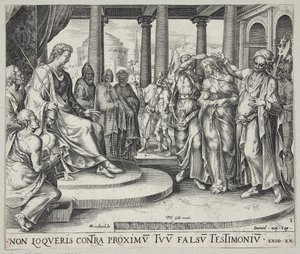Susanne é acusada pelos anciãos de Harmen Jansz. Muller