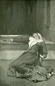 Misericórdia no portão de Harold Copping