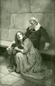 Sr. Desânimo e sua filha muito medo de Harold Copping