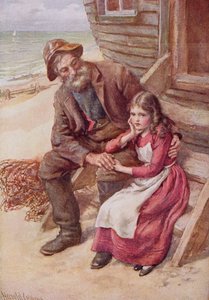 Peggotty e Little Emily, ilustração para 