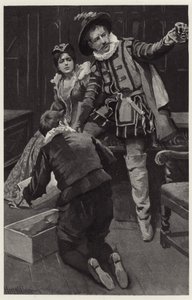 Petruchio começou a atacar novamente, dizendo que a tampa foi moldada em um porringer de Harold Copping